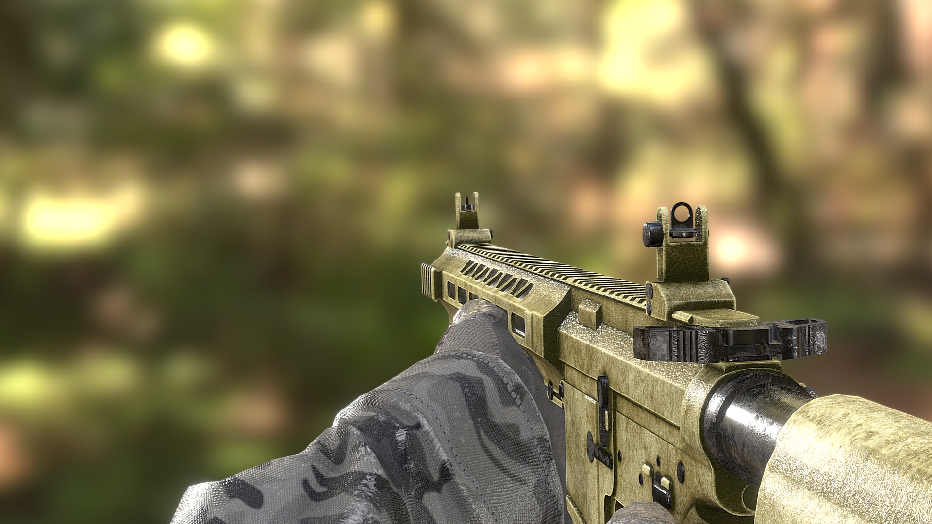 First Person Weapons Pack Low-poly 3D model_4