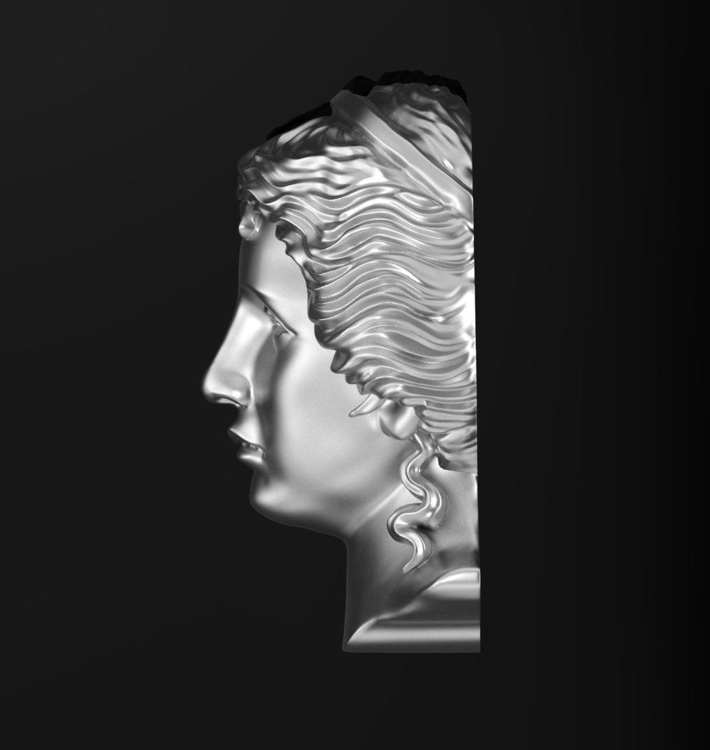  Anahit sculpture 3DM STL OBJ model for 3D printing and CNC 3D print model_10