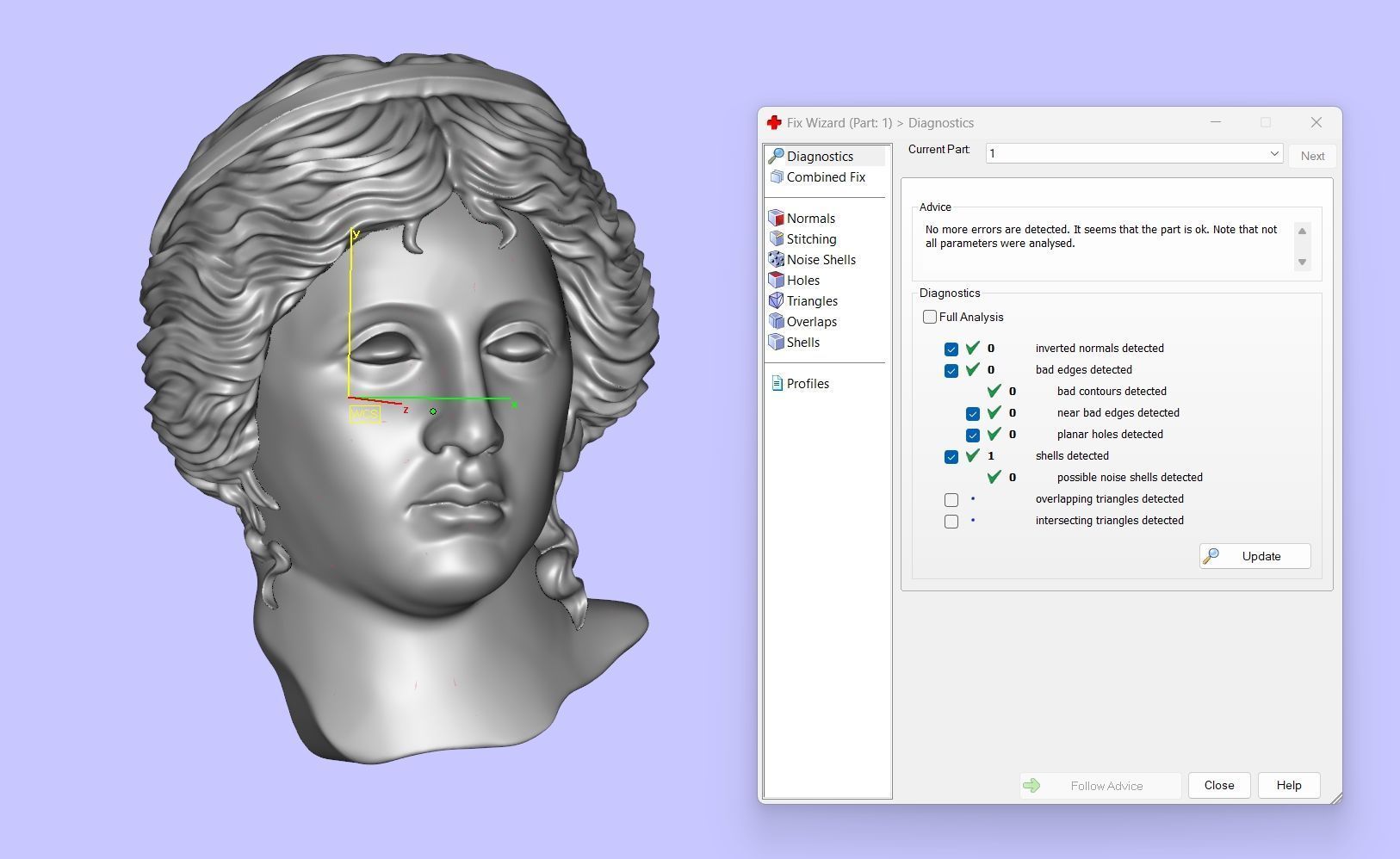  Anahit sculpture 3DM STL OBJ model for 3D printing and CNC 3D print model_3