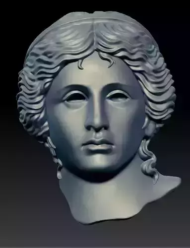  Anahit sculpture 3DM STL OBJ model for 3D printing and CNC 3D print model