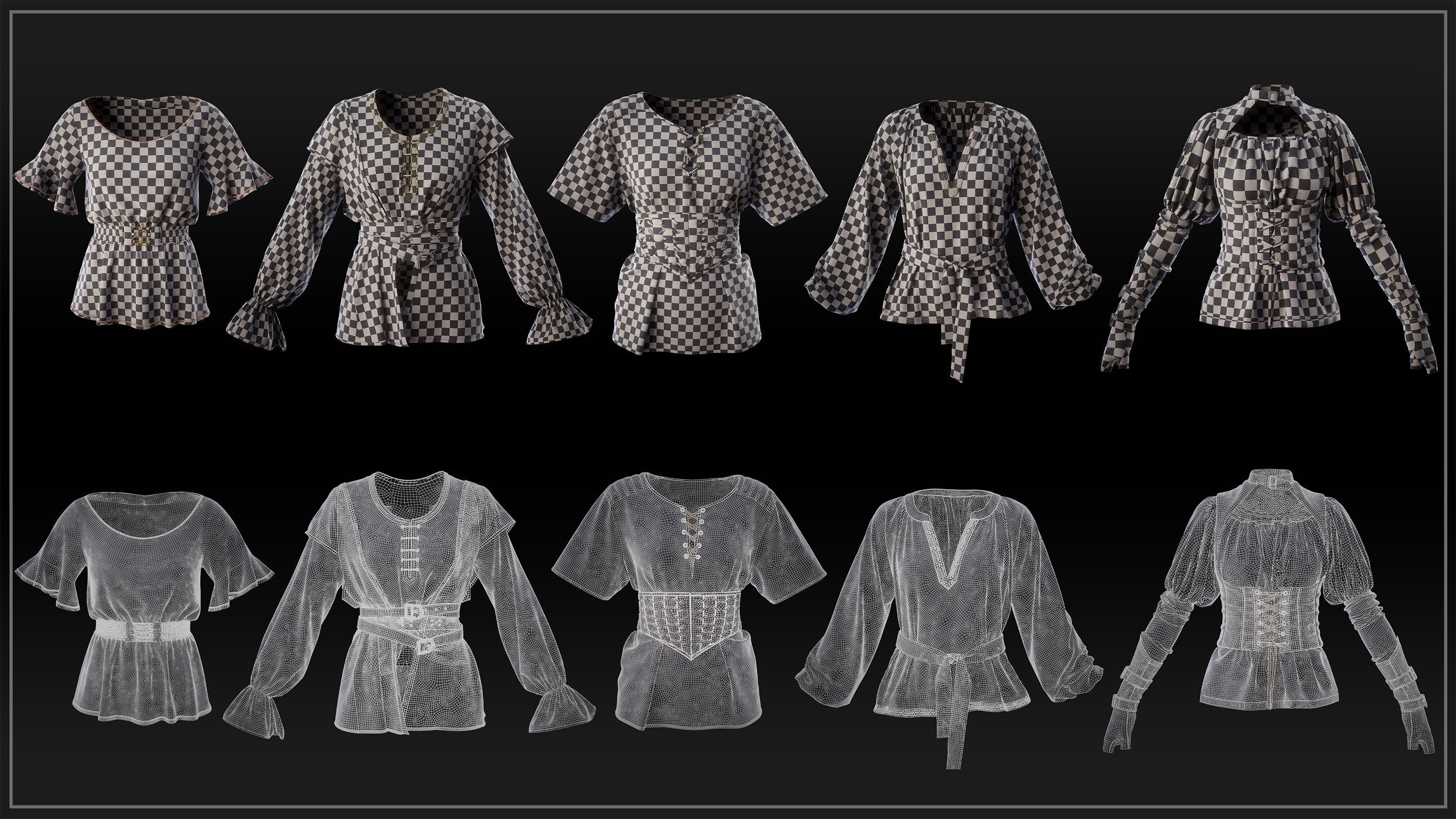 5 Medieval Outfit 3D print model_6