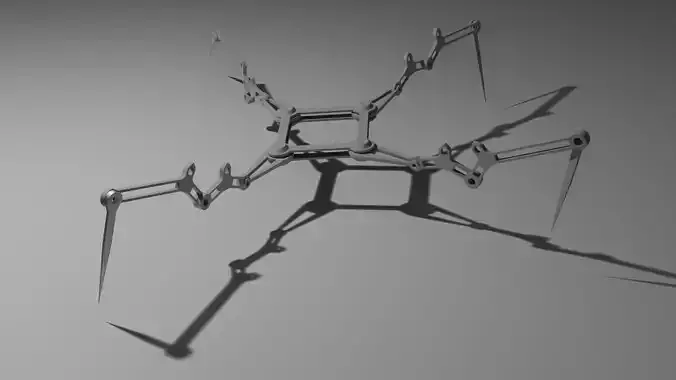 3d machine 3D model