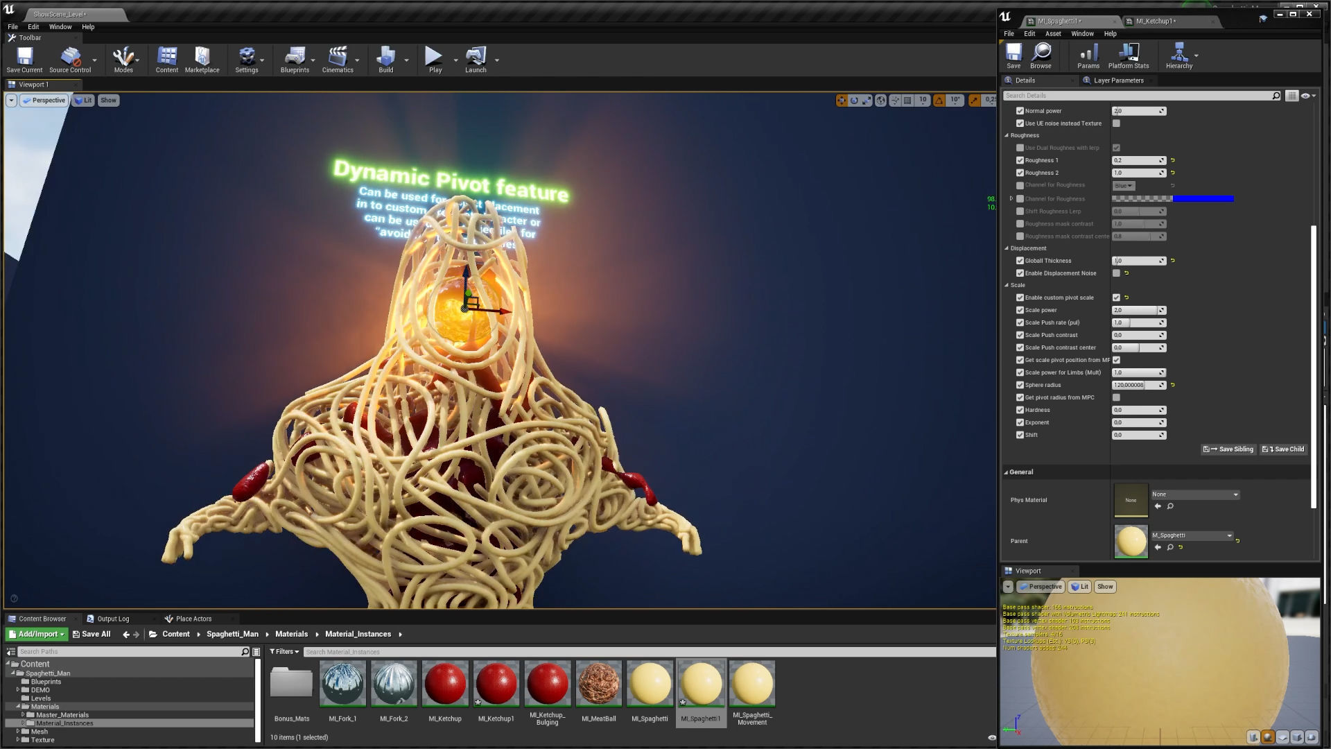 Spaghetti Man for UE Low-poly 3D model_12