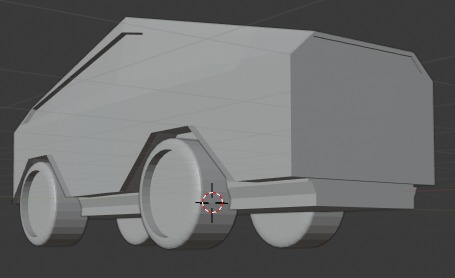 tesla cybertruck Free 3D model_2