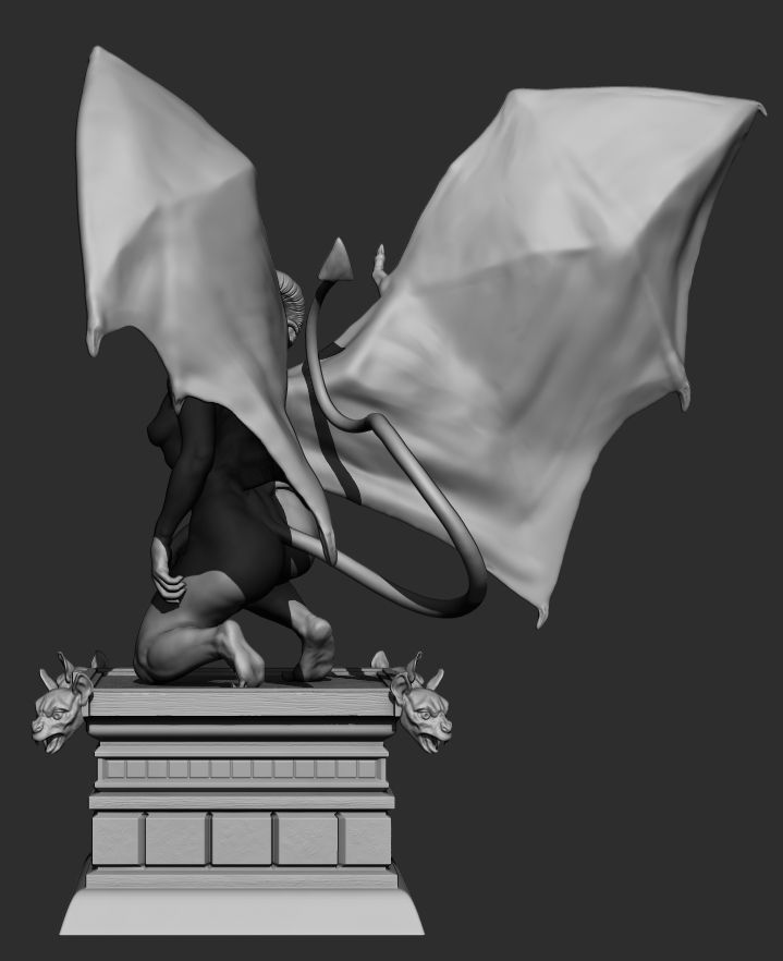 Gargula 3D print model_3