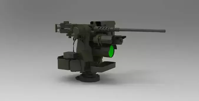 remotely controlled weapon station 3D model