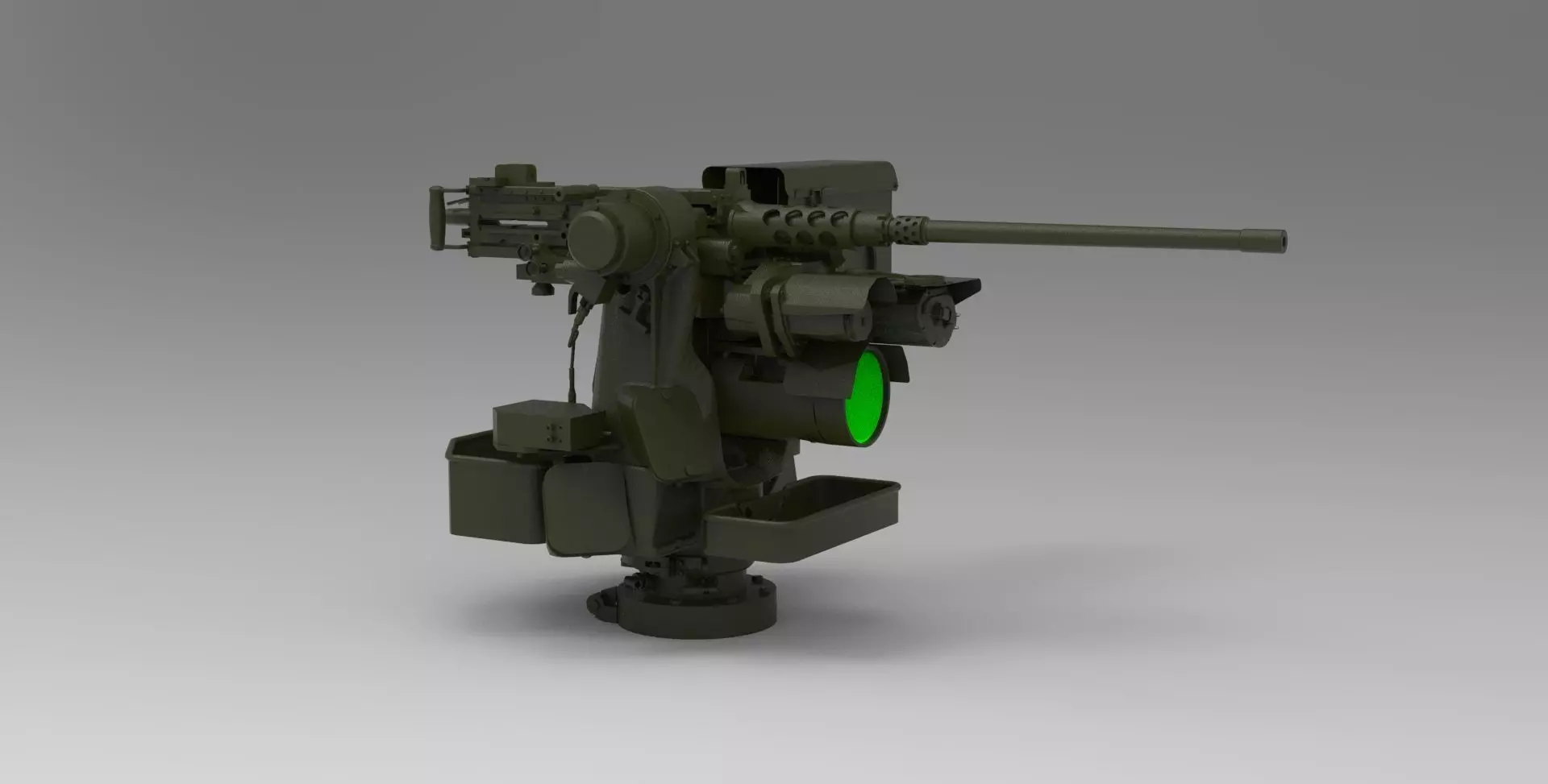 remotely controlled weapon station 3D model_0