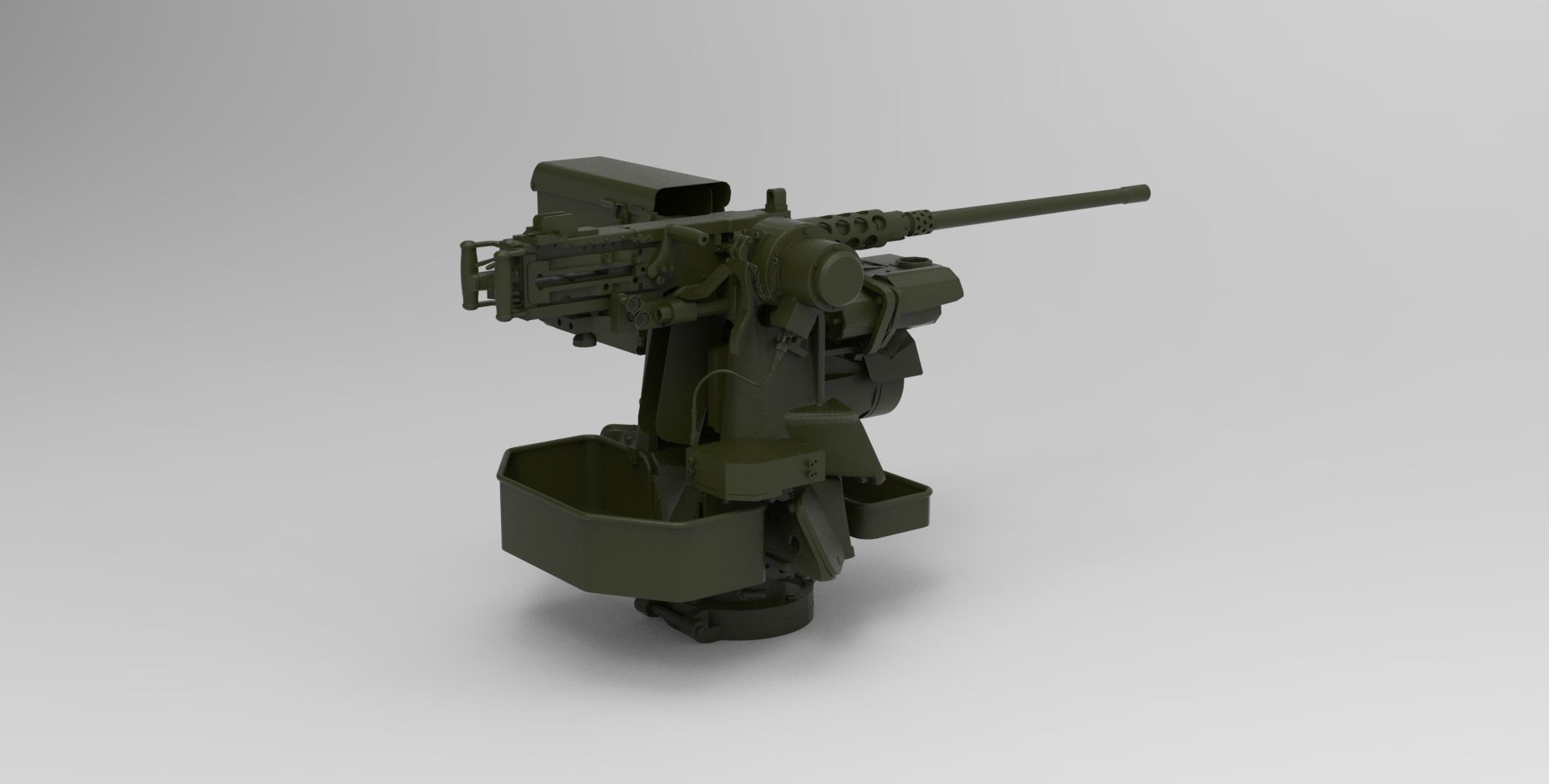 remotely controlled weapon station 3D model_1