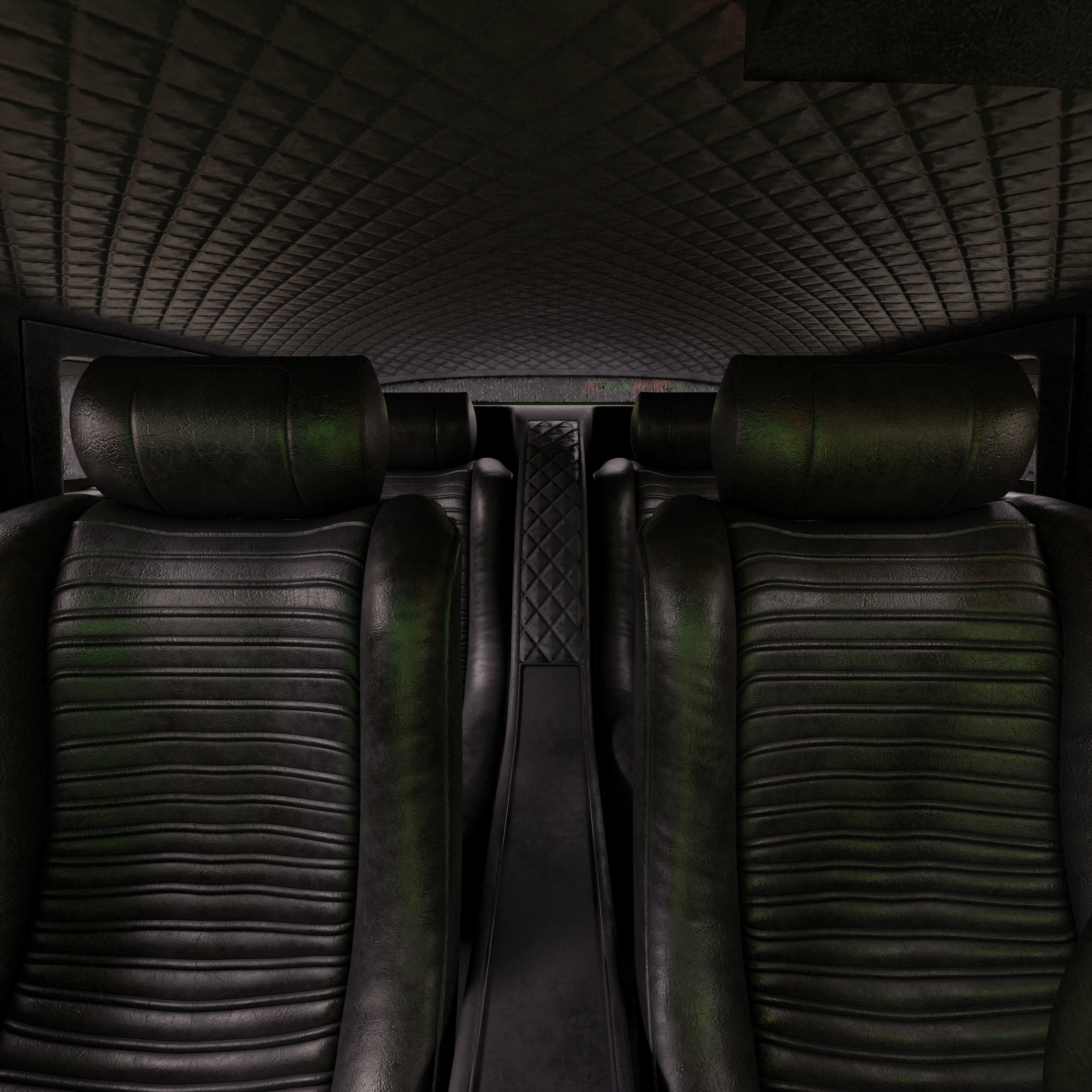 Futuristic flying car 5 3D model_27