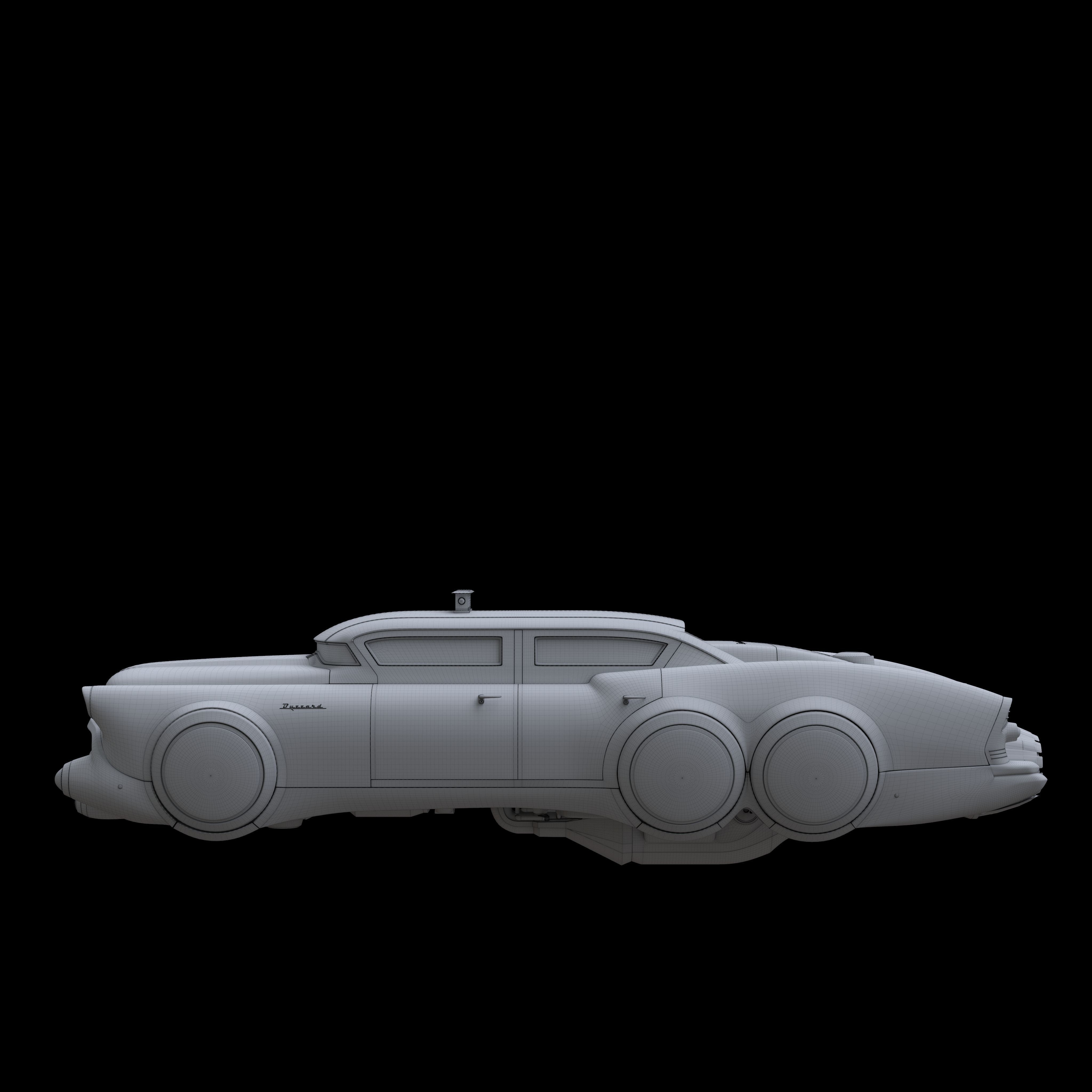 Futuristic flying car 5 3D model_18