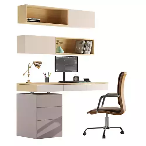 office furniture 21 3D model