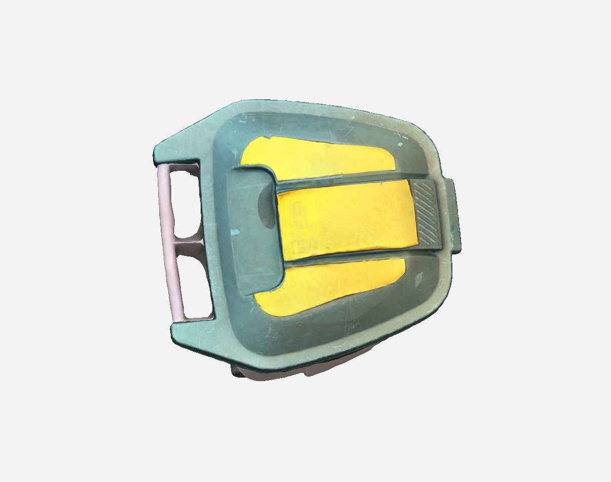 Trash 3D model 3D scan bin Garbage 3D model_2