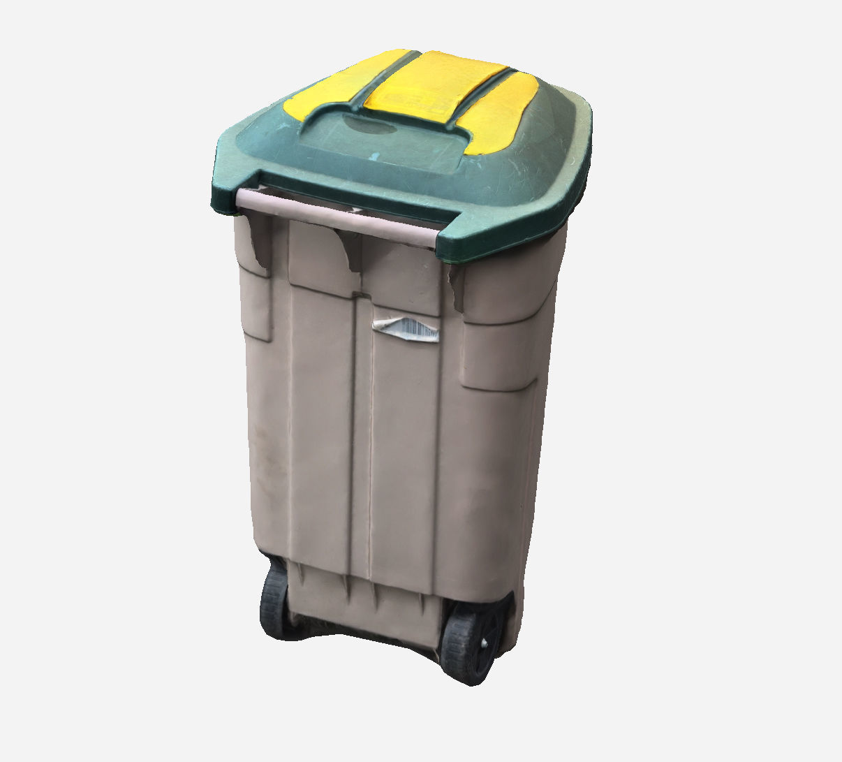 Trash 3D model 3D scan bin Garbage 3D model_1