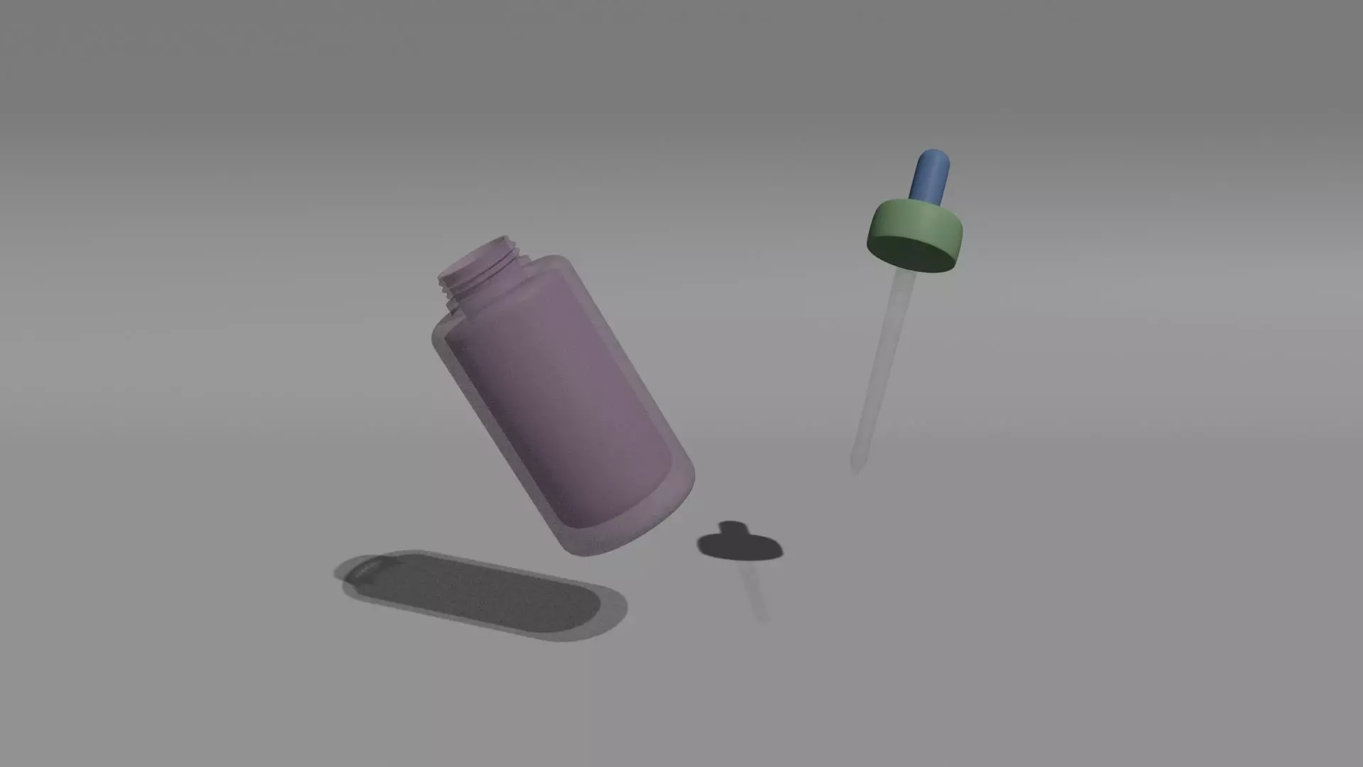 Dropper Cosmetic Free 3D model