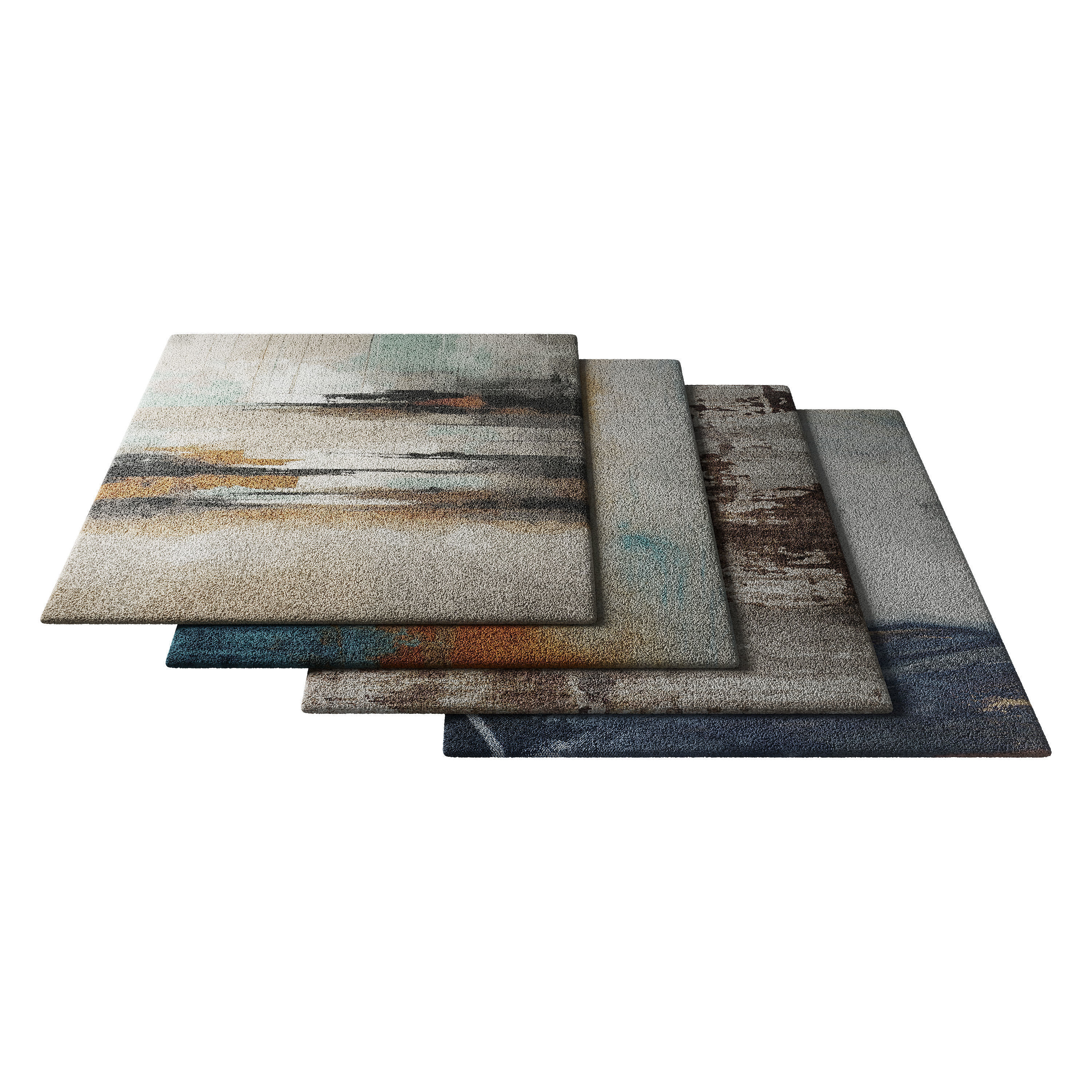 Rug Set 39 3D model_1