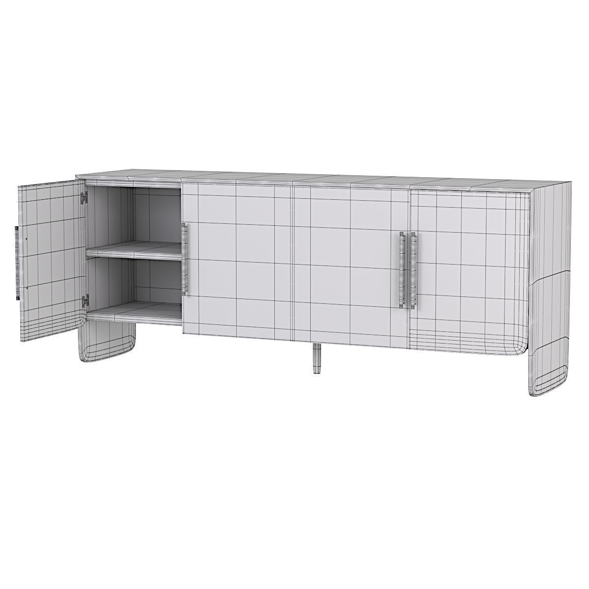 Felton Sediboard Low-poly 3D model_2
