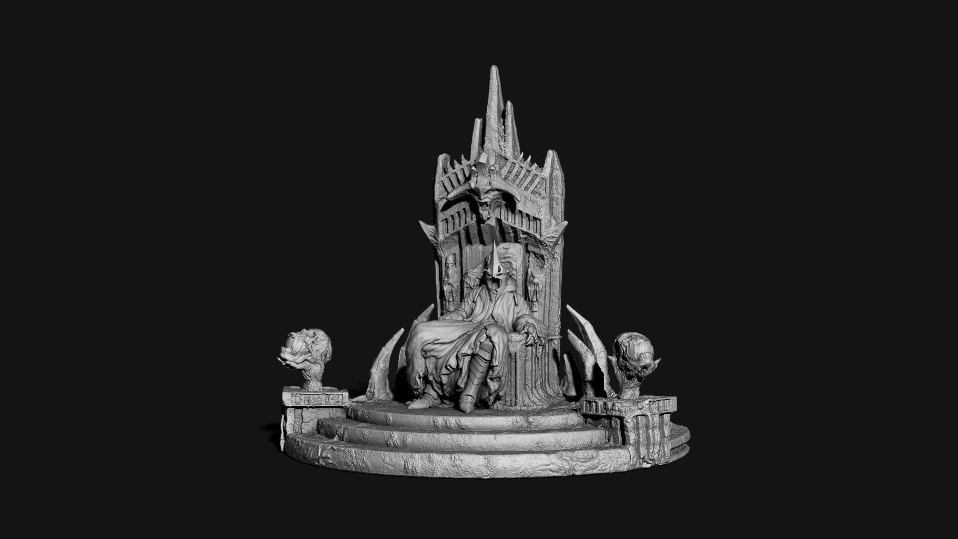 Witch King of Angmar 3D print model_2