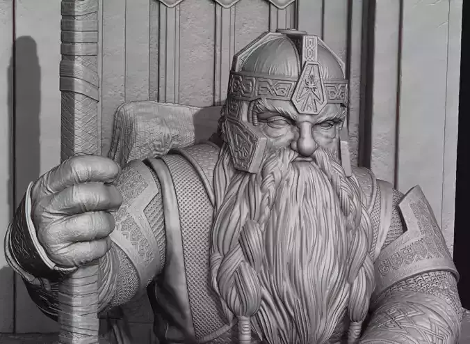 Gimli Throne Custom