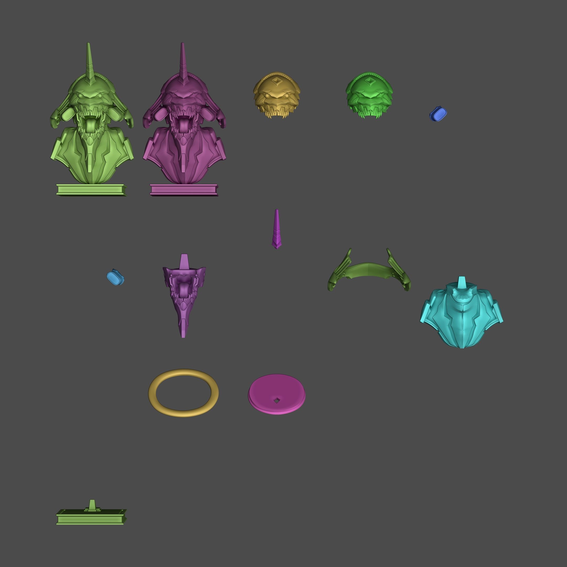 Eva-01- Neon Genesis Evangelion  3D print model_4