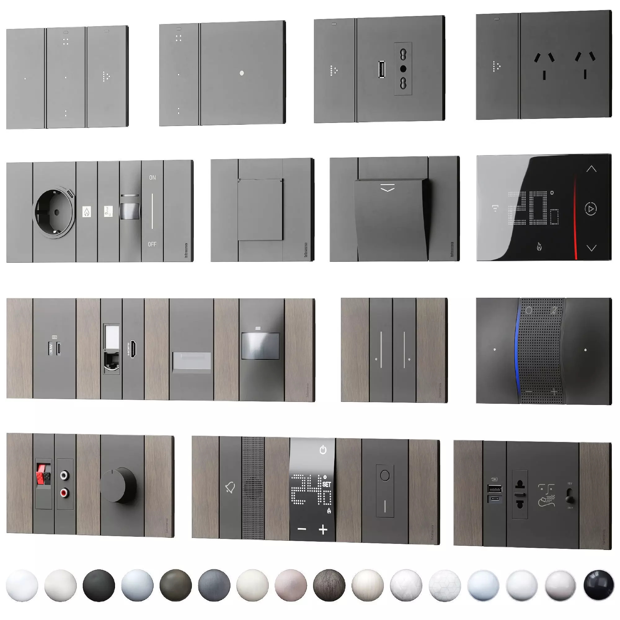 Bticino Living Now 3D model_0