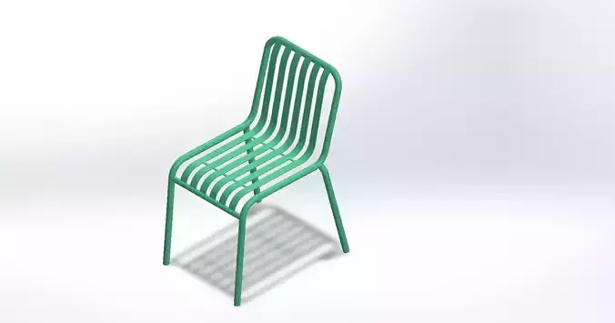 metal chair