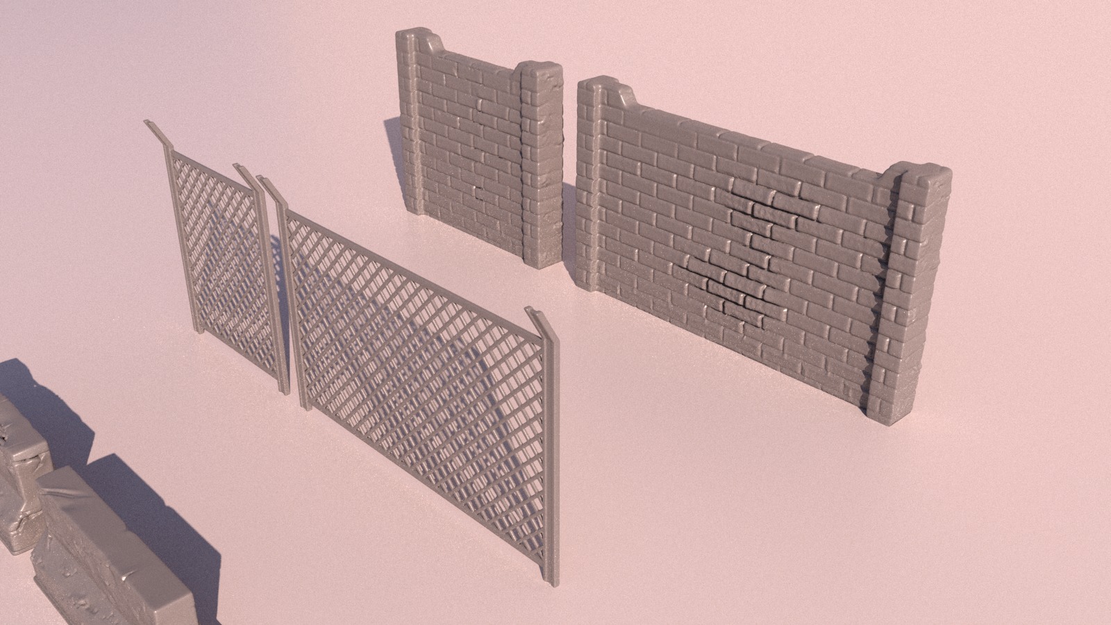 Set of 8 objects for the factory 3D print model_3