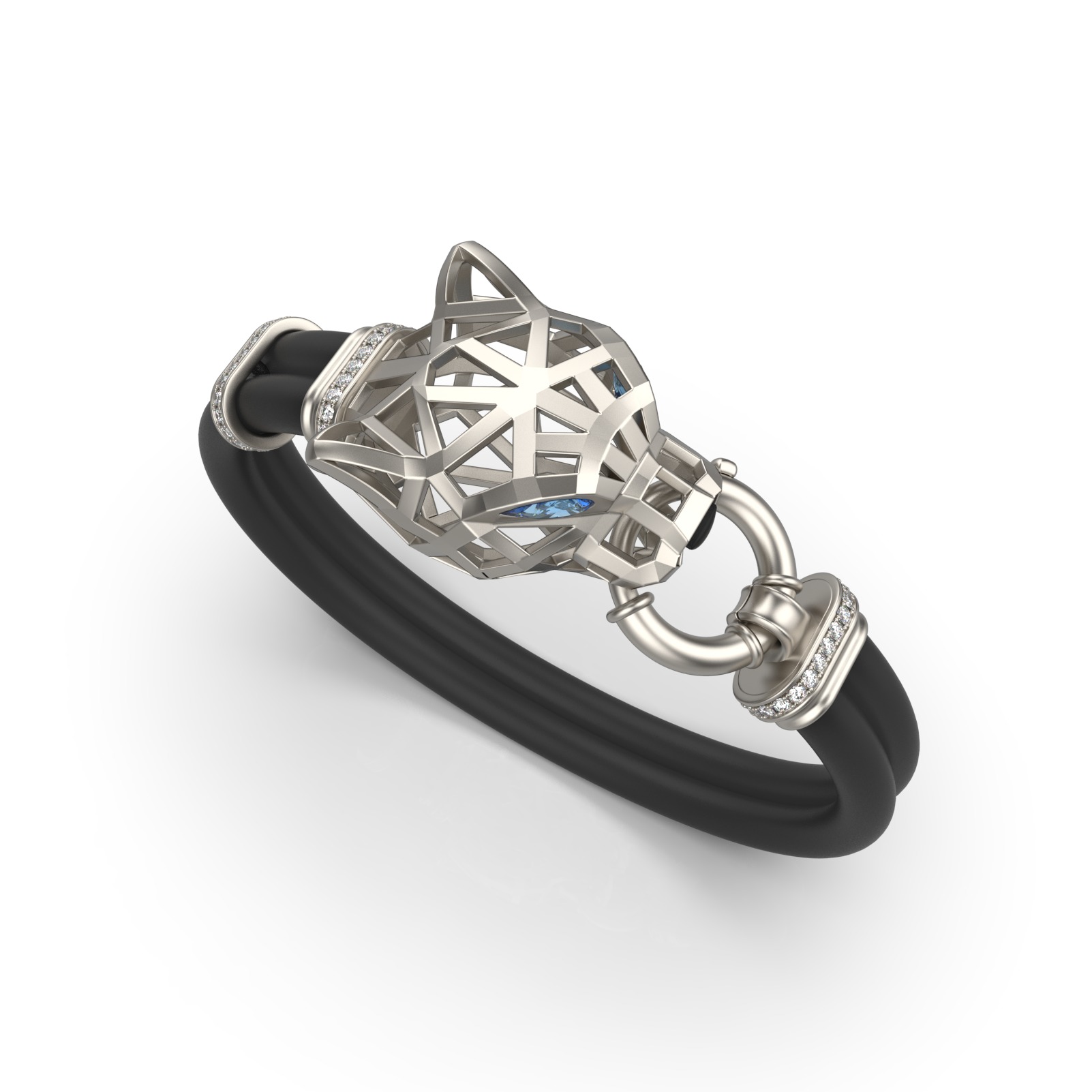 Panther Bracelet 3D print model_20