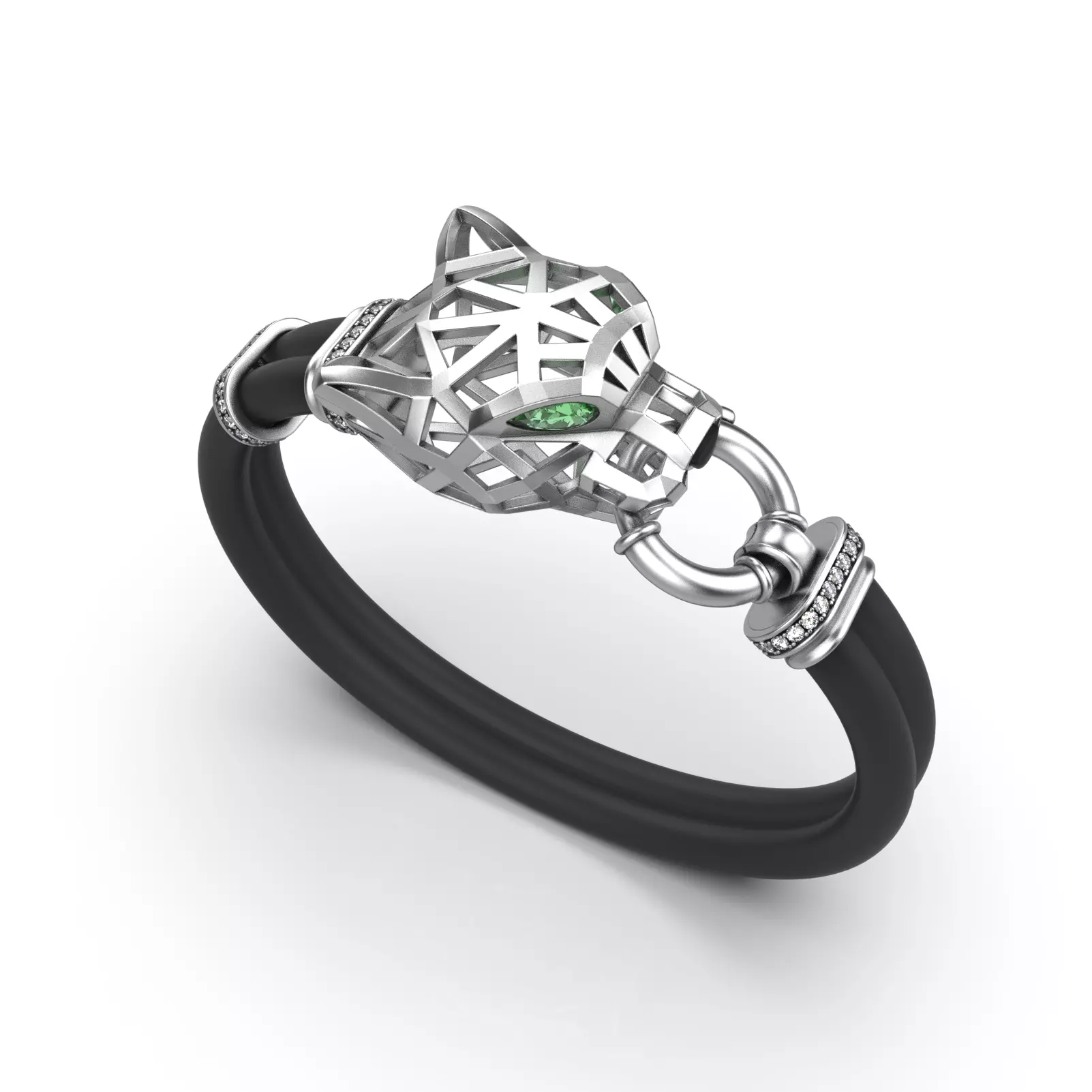 Panther Bracelet 3D print model_0