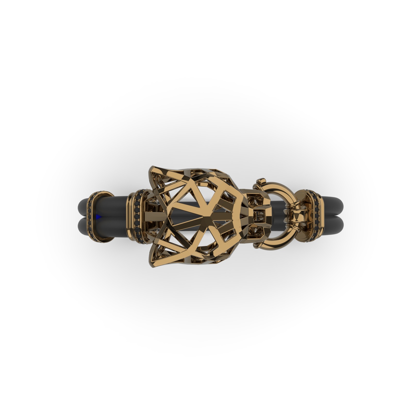 Panther Bracelet 3D print model_14