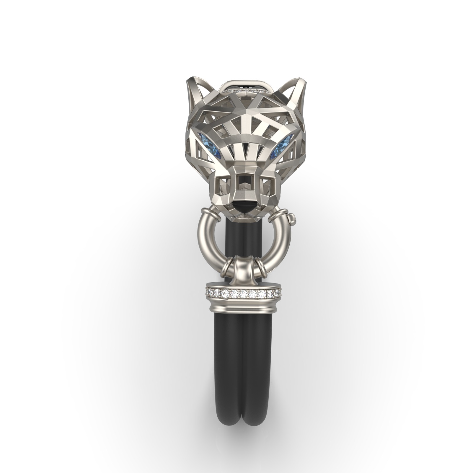 Panther Bracelet 3D print model_2
