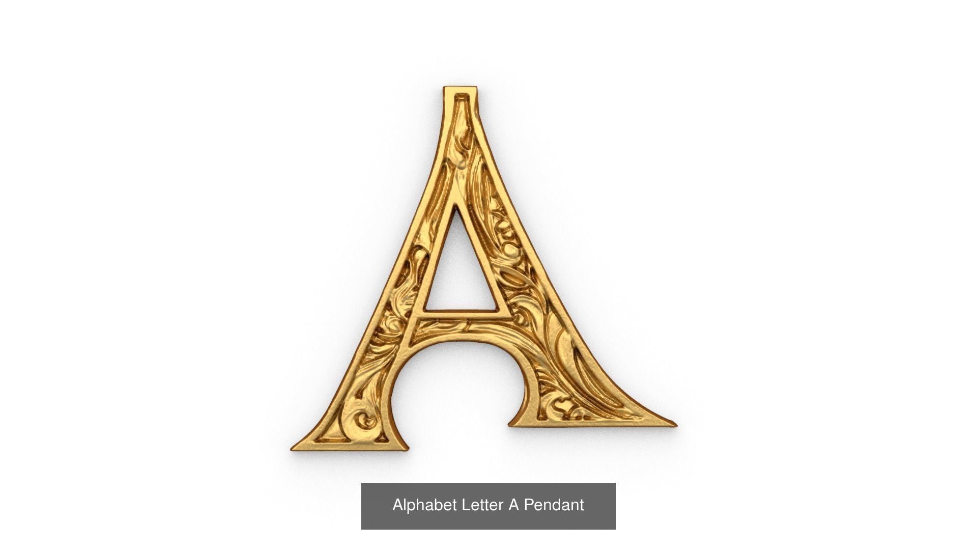 50 pendant printable jewelry 3D print model Pack 01 3D Model 3D Model Collection_32