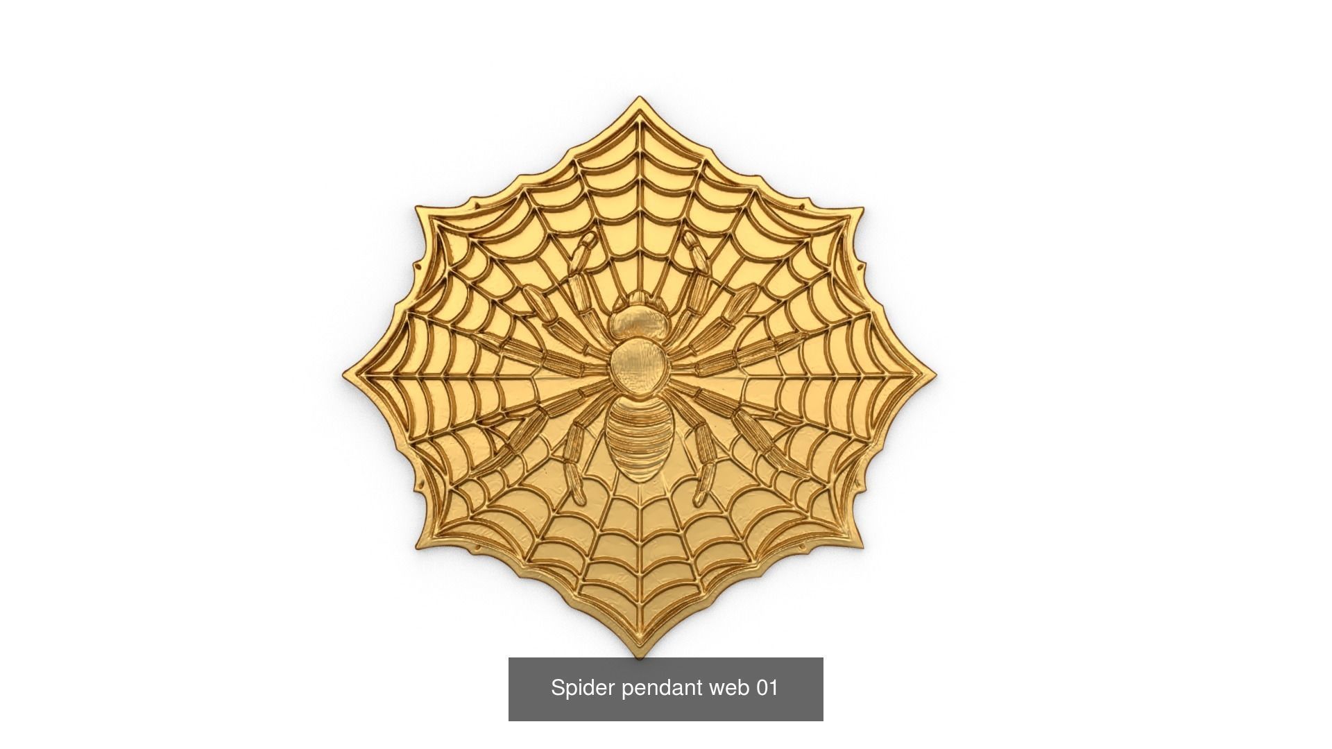 50 pendant printable jewelry 3D print model Pack 01 3D Model 3D Model Collection_43