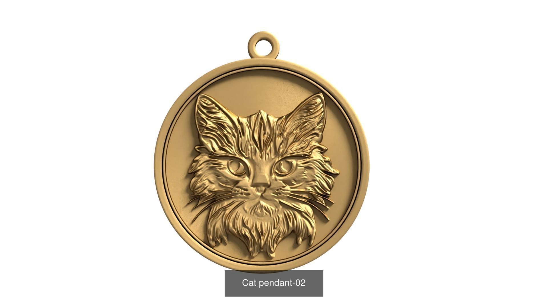 50 pendant printable jewelry 3D print model Pack 01 3D Model 3D Model Collection_7