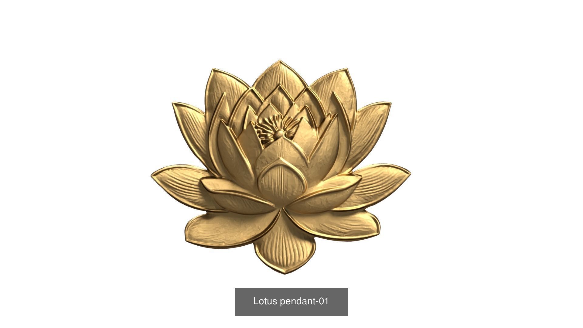 50 pendant printable jewelry 3D print model Pack 01 3D Model 3D Model Collection_17