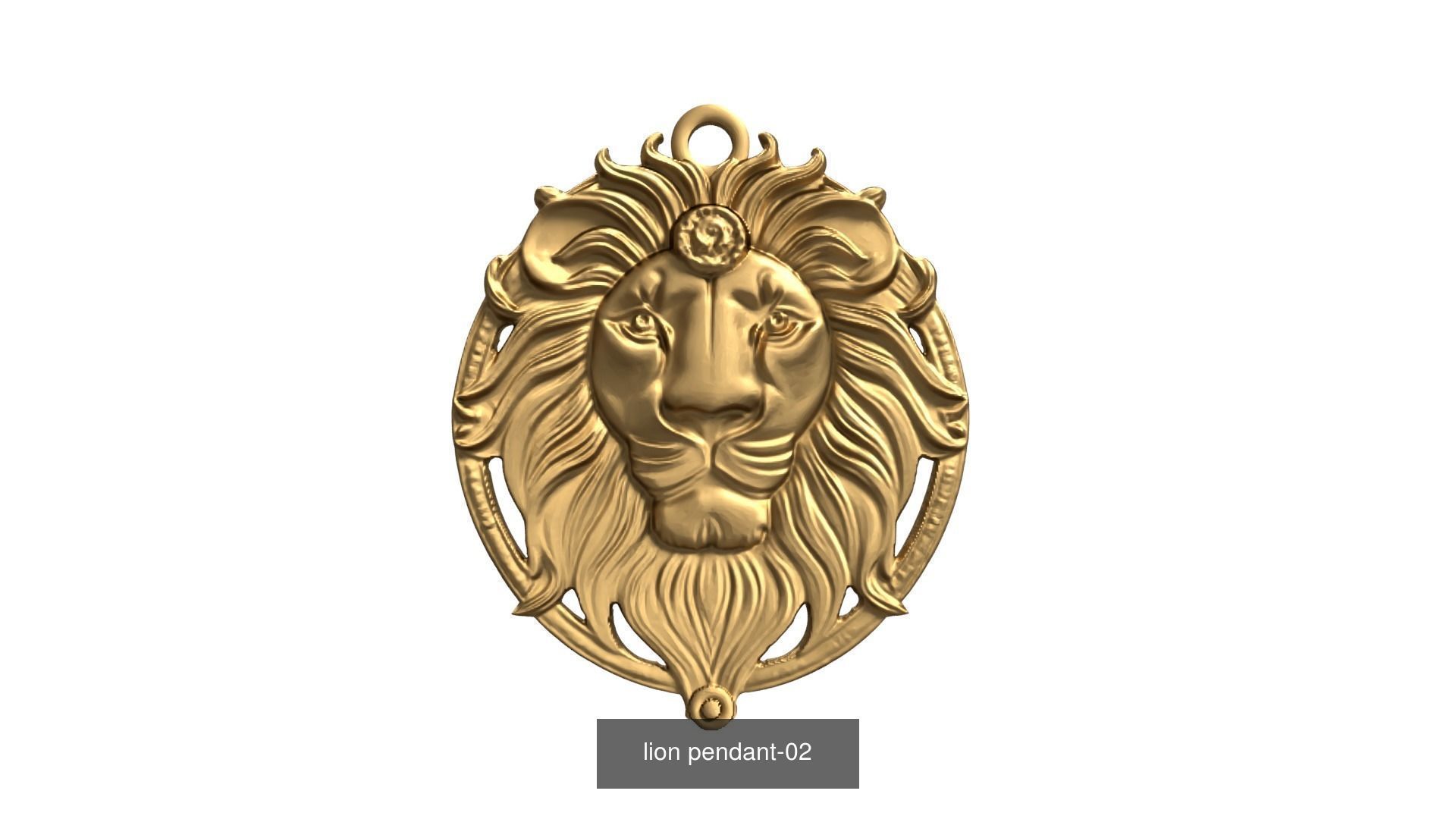 50 pendant printable jewelry 3D print model Pack 01 3D Model 3D Model Collection_15