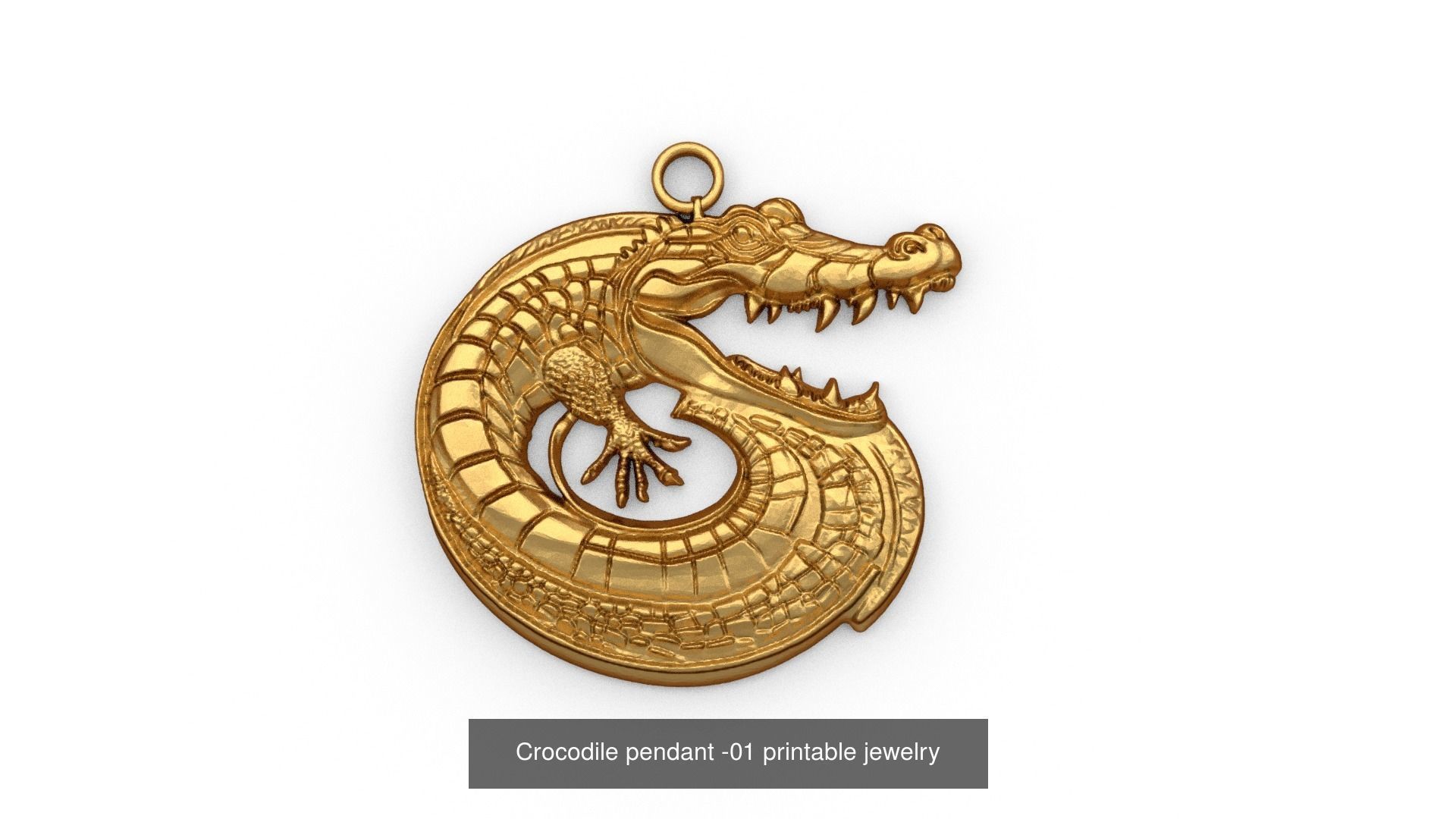 50 pendant printable jewelry 3D print model Pack 01 3D Model 3D Model Collection_26