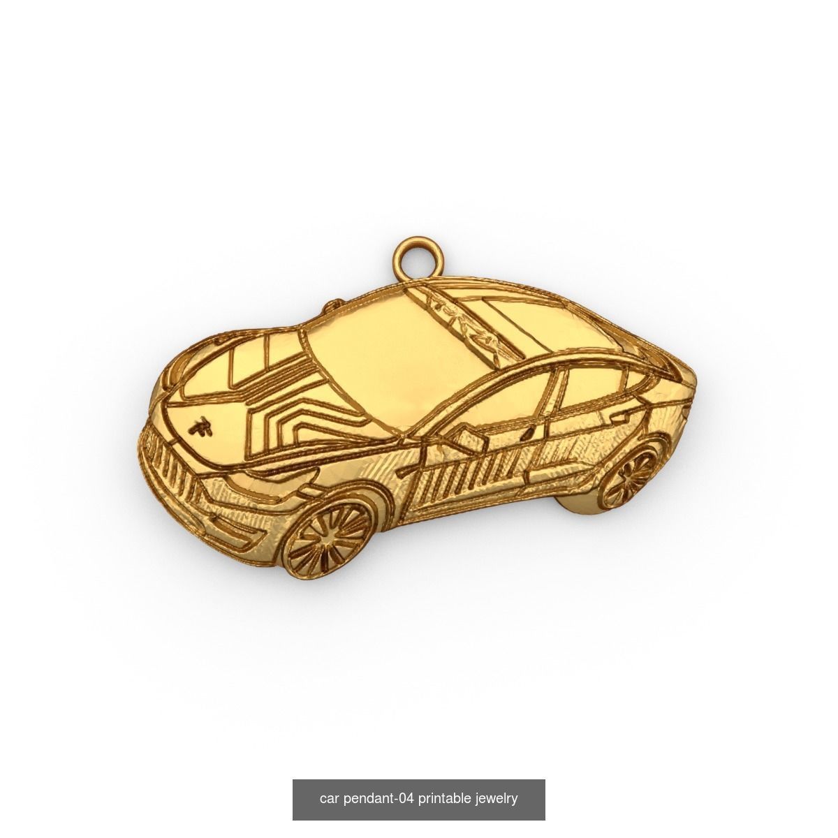 50 pendant printable jewelry 3D print model Pack 01 3D Model 3D Model Collection_20