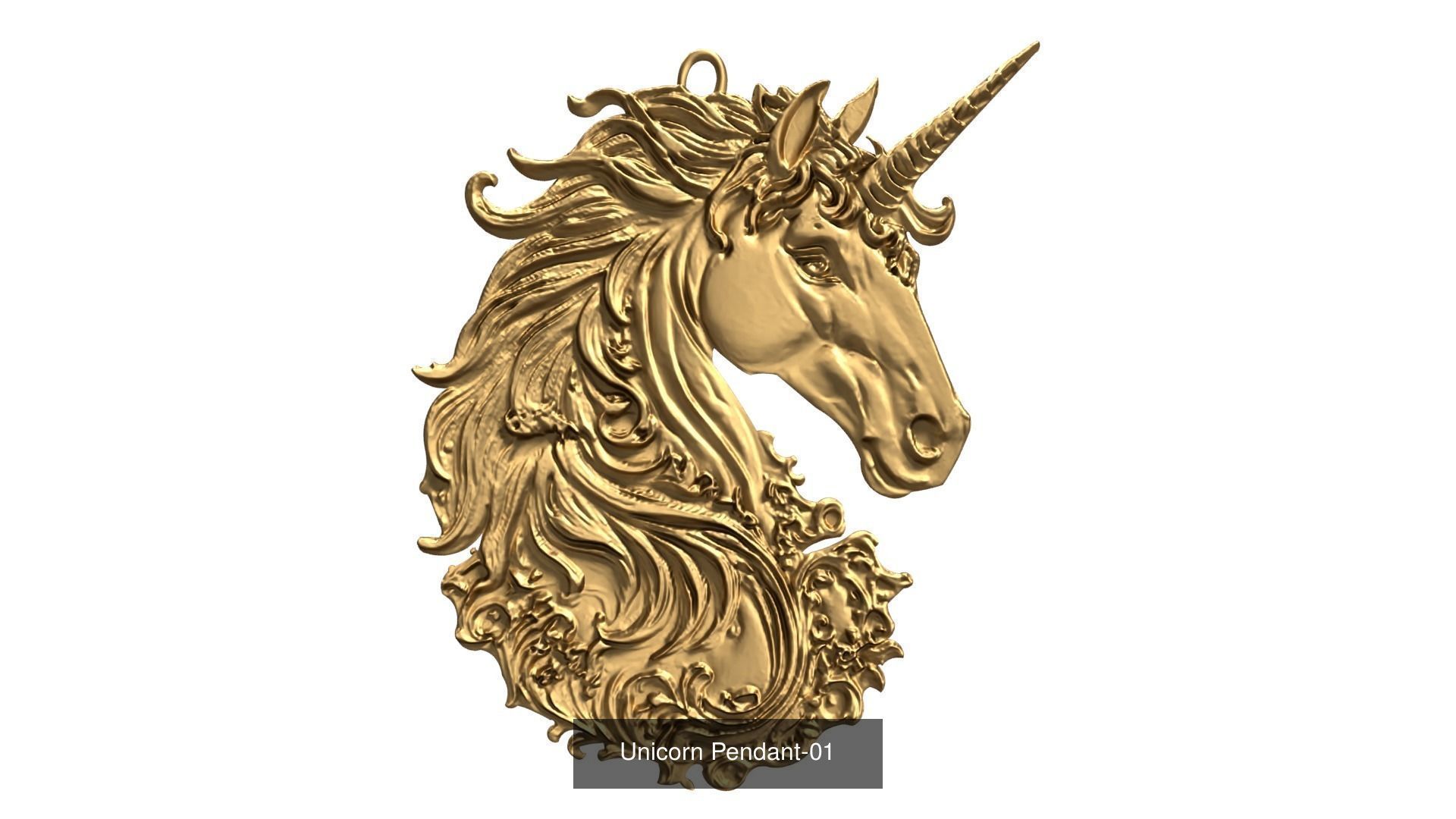 50 pendant printable jewelry 3D print model Pack 01 3D Model 3D Model Collection_6