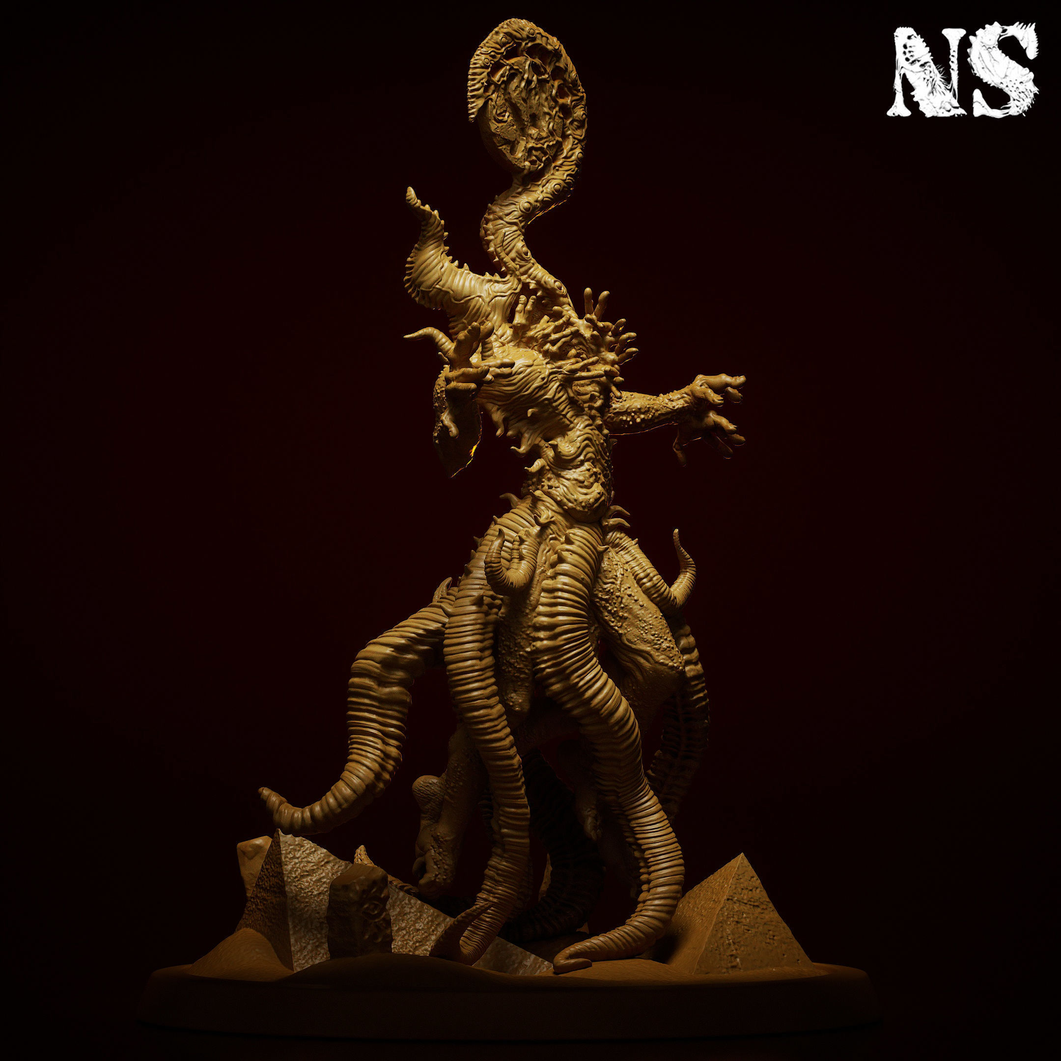 Nyarlathotep - The Crawling Chaos 3D print model_4