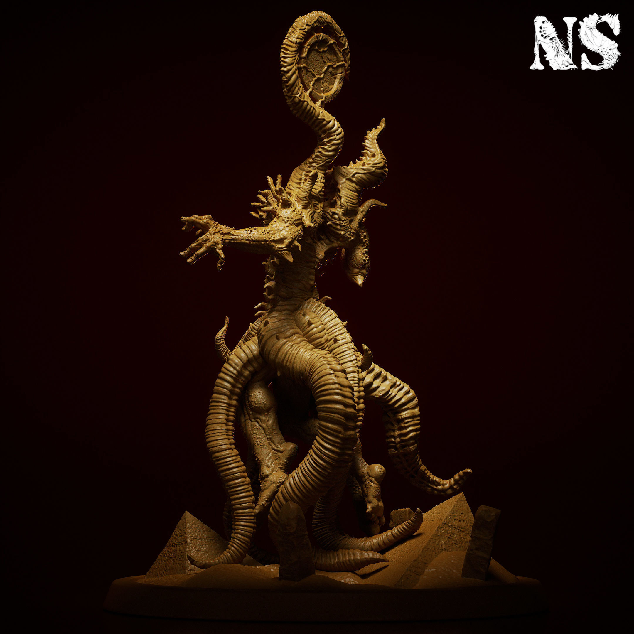 Nyarlathotep - The Crawling Chaos 3D print model_2