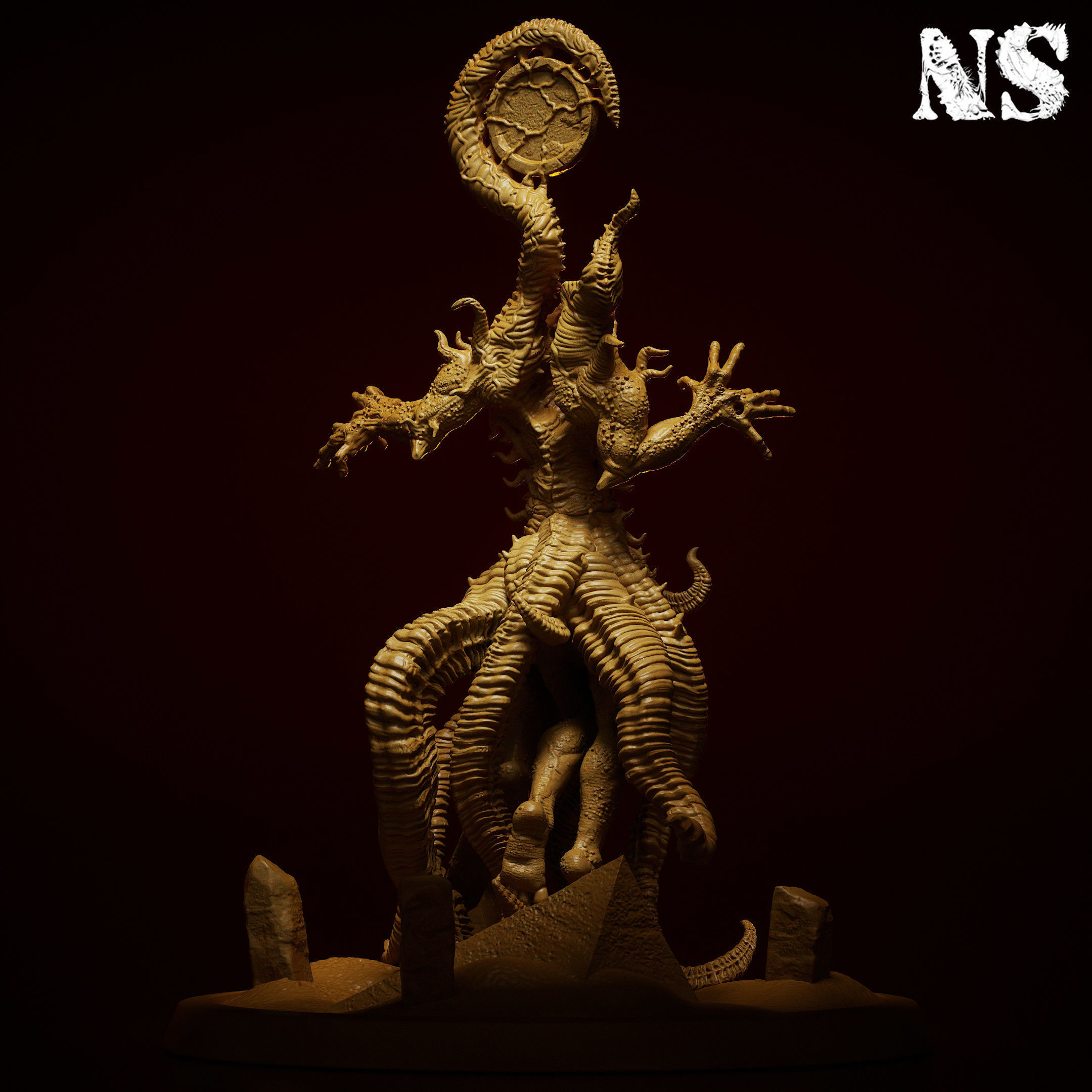 Nyarlathotep - The Crawling Chaos 3D print model_1