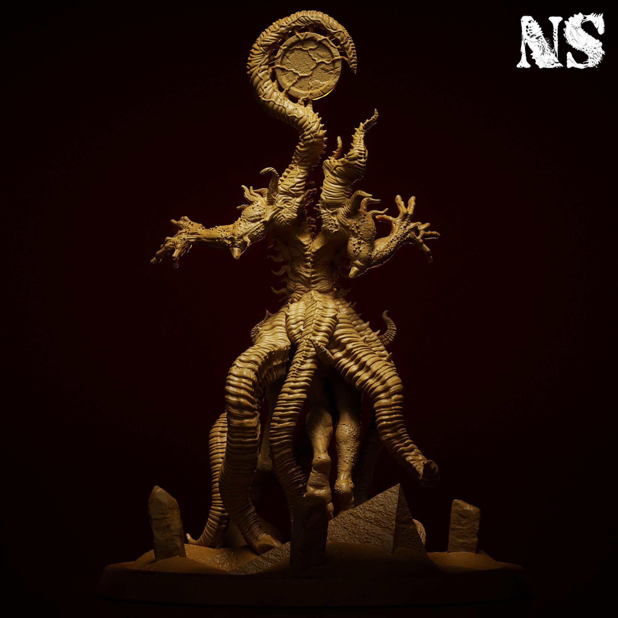 Nyarlathotep - The Crawling Chaos 3D print model_3
