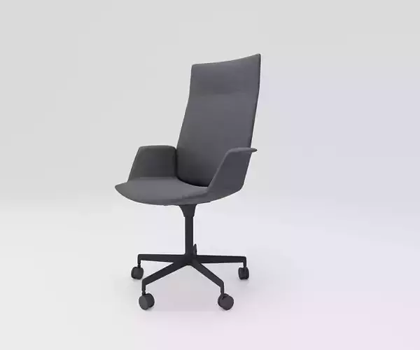 Office Chair 02 - Family for Revit 3D model
