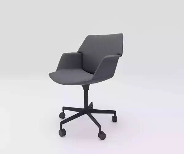 Office Chair 03 - Family for Revit 3D model