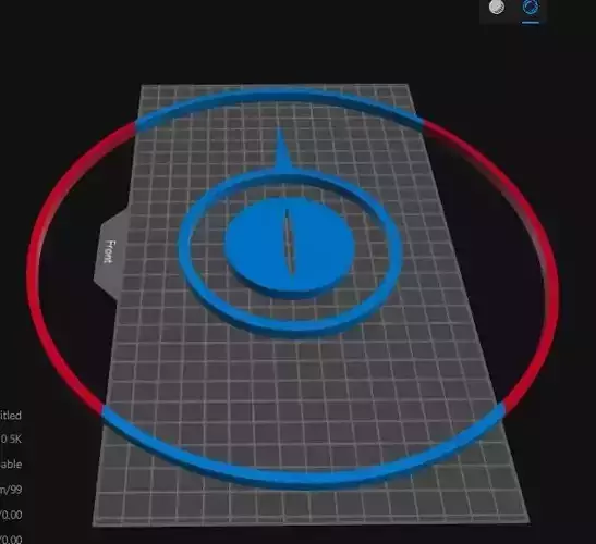 kazusa blue archive halo  3D print model