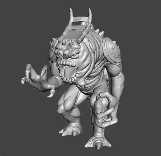 FELUCIAN BATTLE RANCOR NORIDER MINIATURE MODELS RPG SHATTERPOINT 3D print model