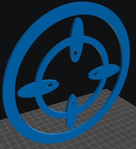 ayane blue archive halo 3D print model_1