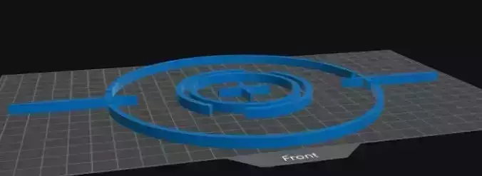 aoi blue archive halo 3D print model