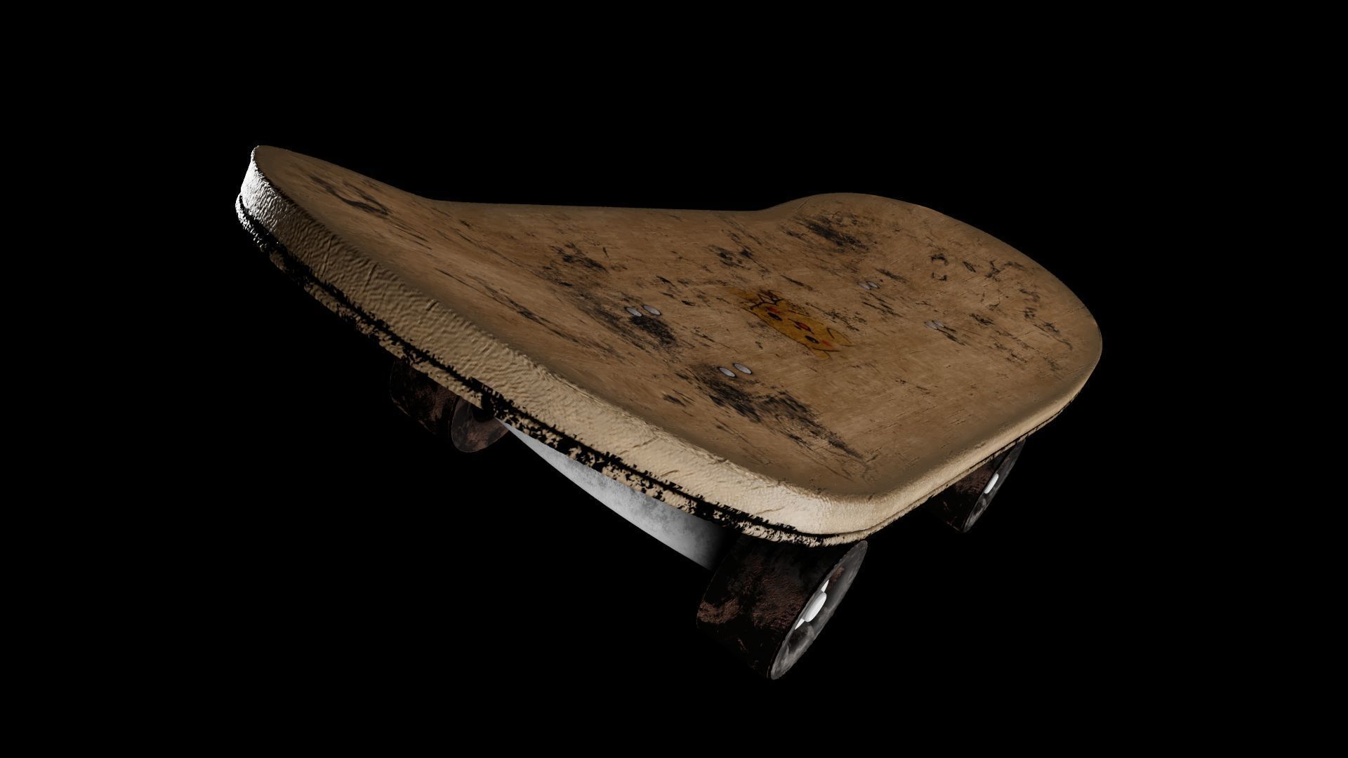 3D Skateboard Model 3D model_14