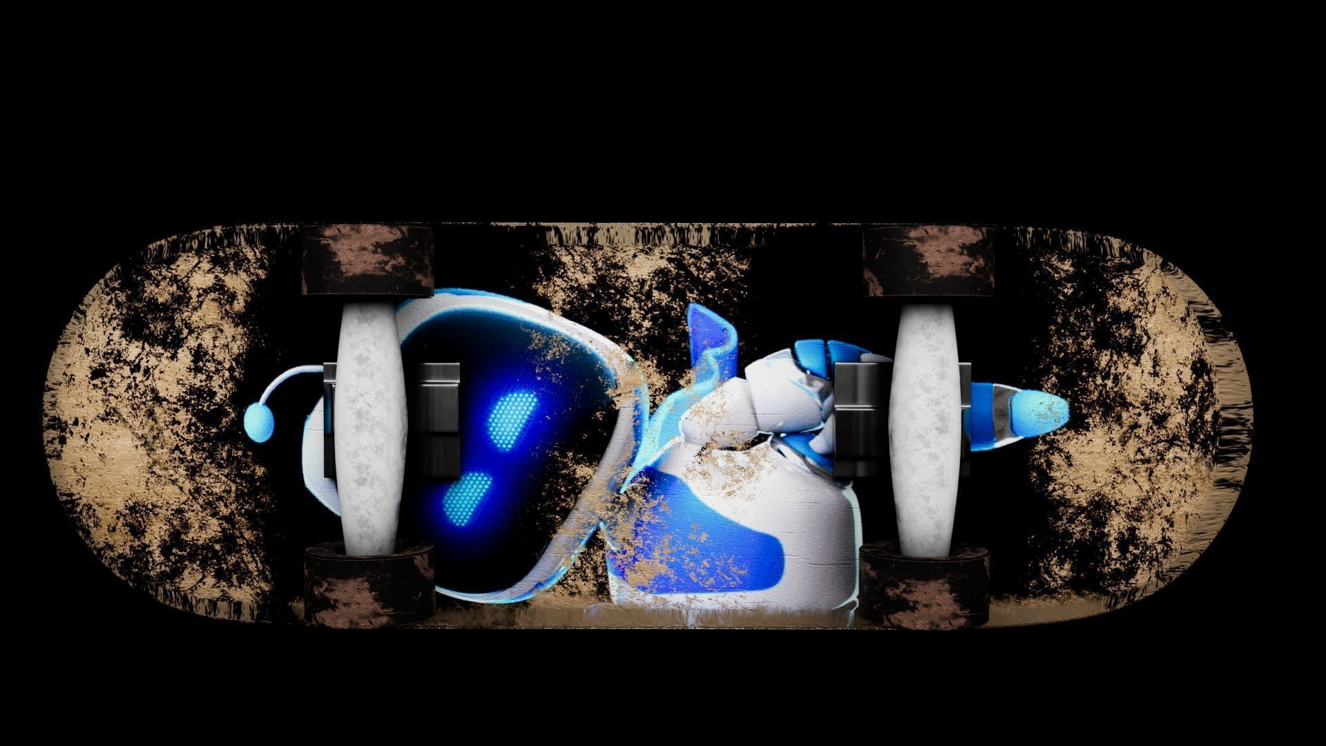 3D Skateboard Model 3D model_10